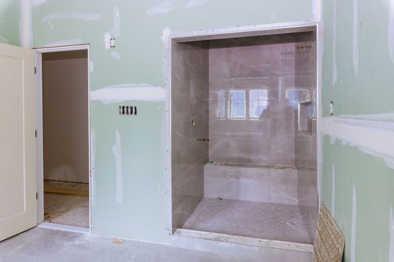 New Tiling and Shower Area