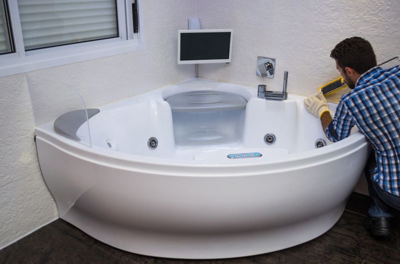 Space-Saving Alcove Bathtub